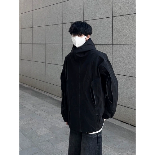 Альпинистская куртка, в американском стиле, «три в одном», изысканный стиль