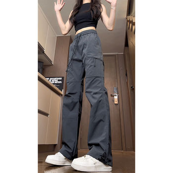 American-Style Dark Gray Softshell Pants for Women and Men, Waterproof and Windproof, Autumn and Winter Sports Pants, Outdoor Hiking Functional Work Pants