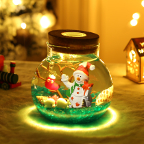 Christmas gifts girls creative children baby gifts Christmas handmade diy Christmas Eve snowman crystal ball