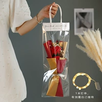 Мыло, красная льняная сумка