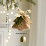 Маленький колокольчик, рождественская подвеска, брендовый декор, «сделай сам»