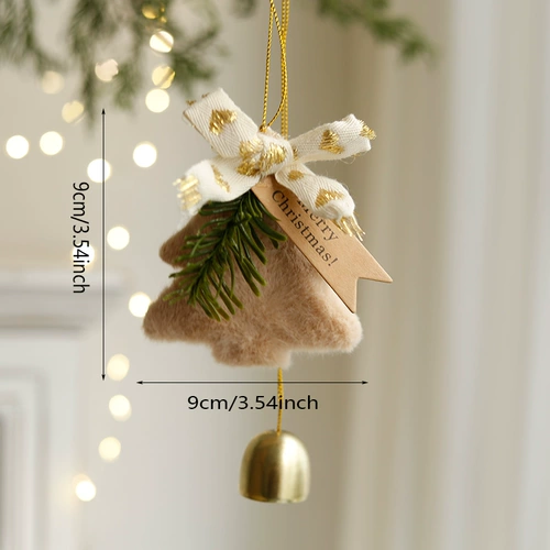 Маленький колокольчик, рождественская подвеска, брендовый декор, «сделай сам»