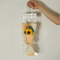 Мыло, льняная сумка с экстрактом подсолнечника