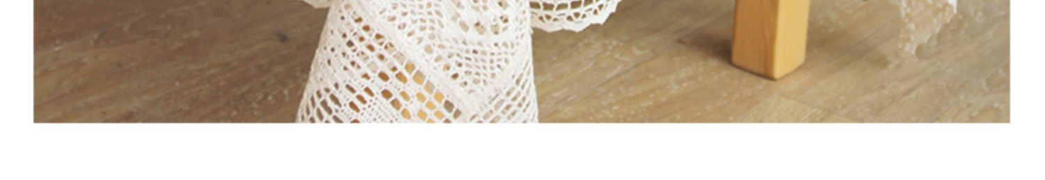 Quốc gia Bắc Âu Mỹ dệt kim trắng móc khăn trải bàn rỗng bông khăn trải bàn cà phê khăn trải bàn khăn trải bàn khăn trải bàn khăn - Khăn trải bàn các mẫu móc khăn trải bàn đẹp