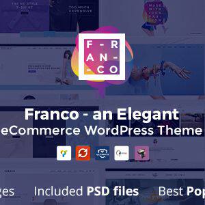 Franco-Elegant WooCommerce WordPress Theme Online Business City