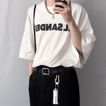 JIL Loose SANDER Tide Logo Joker Letter Printing Minor Design Short Sleeve Men's and Women's T-Shirt