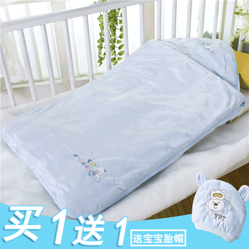 Baby sleeping bag Autumn winter thickened baby bag Sleeping Bag Dual-use Newborns Huddle by Anti-kicking Newborn Supplies