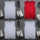 4 mảnh] áo vest nam không tay áo thun cotton cổ tròn rộng kích thước lớn thể thao mồ hôi vest thể thao vest bóng rổ - Áo vest cotton áo khoác vest nam hàn quốc