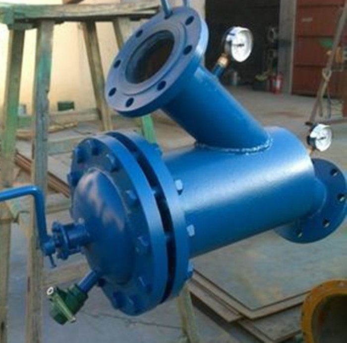 Carbon steel hand brush type filter pipe flange Sewerage Y type manual filter DN50 100 On-demand