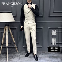 Абрикосовый жилет, штаны, галстук, галстук-бабочка