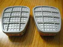 Gao Jian 0302 P-A-1 filter box anti-organic vapor anti-benzene anti-carbon disulfide sold in pairs but not sold individually