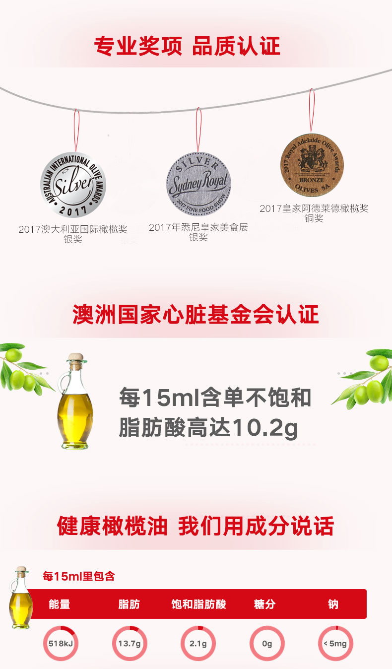 临期好价 澳洲进口 特级初榨橄榄油3L 图2
