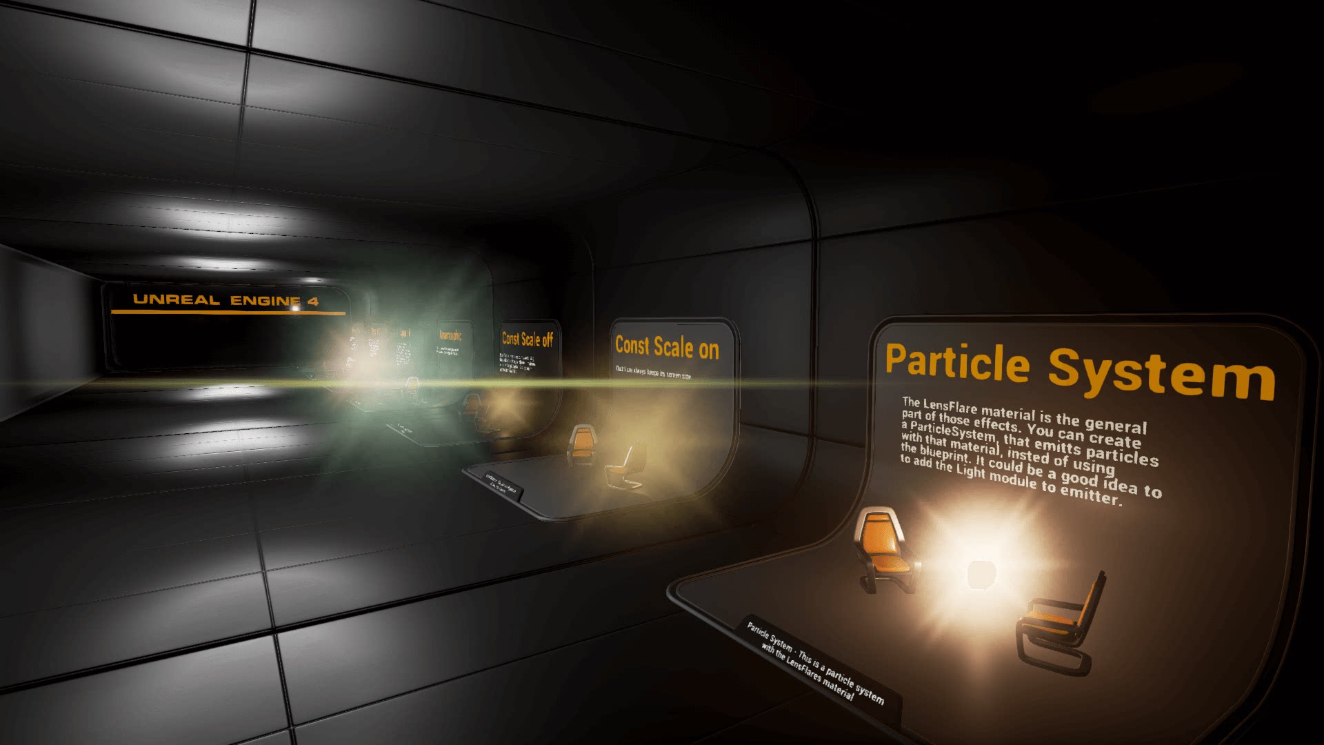 Custom Lens Flares Material Lens Flares Unreal Unreal UE4 27 Permanent Update