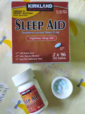Spot Kirkland Signature Sleep Aid Doxylamine 25 Mg 96 tablets
