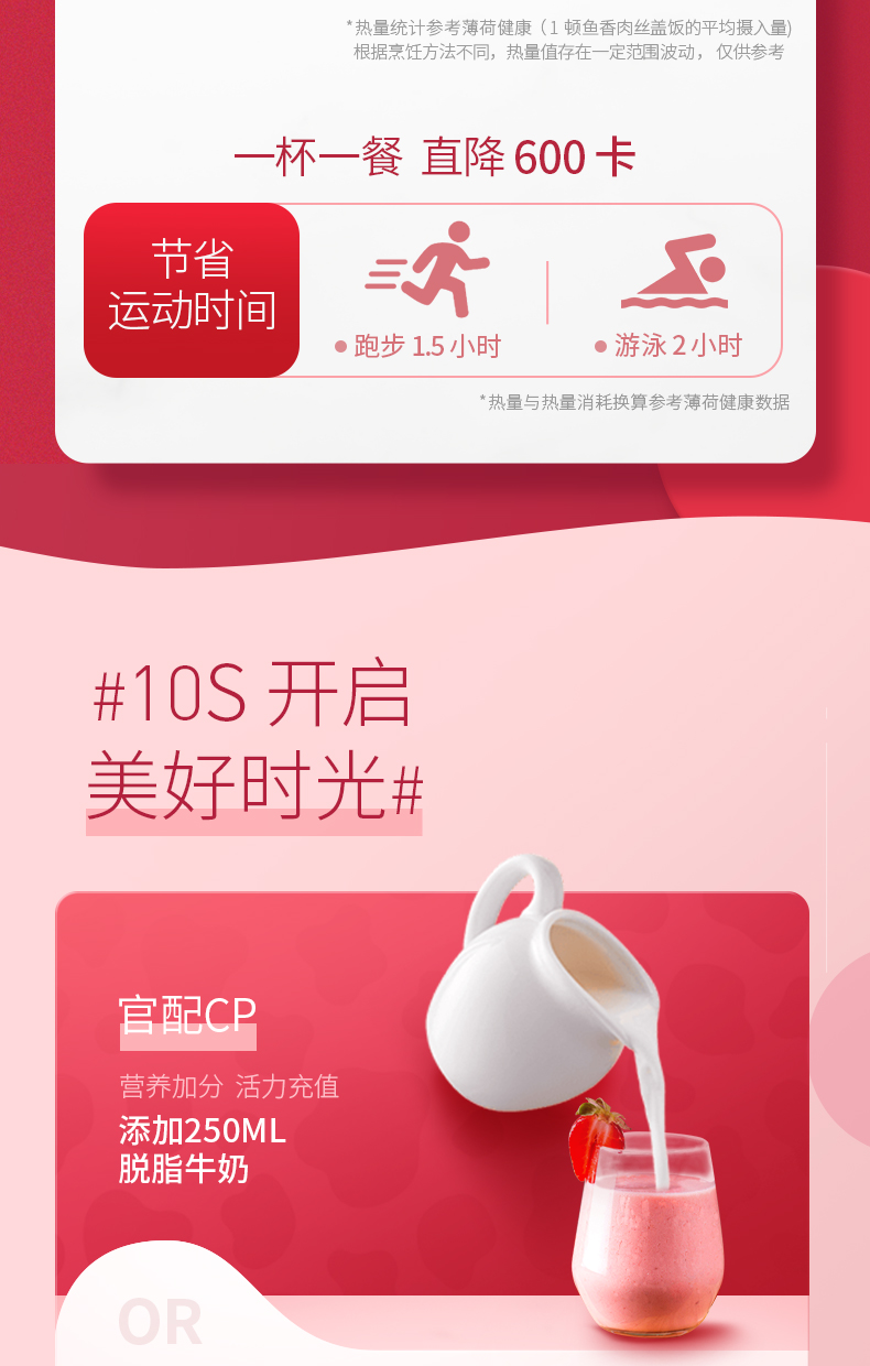 英国进口 slimfast 复合23种营养  代餐奶昔 450g/罐 图7