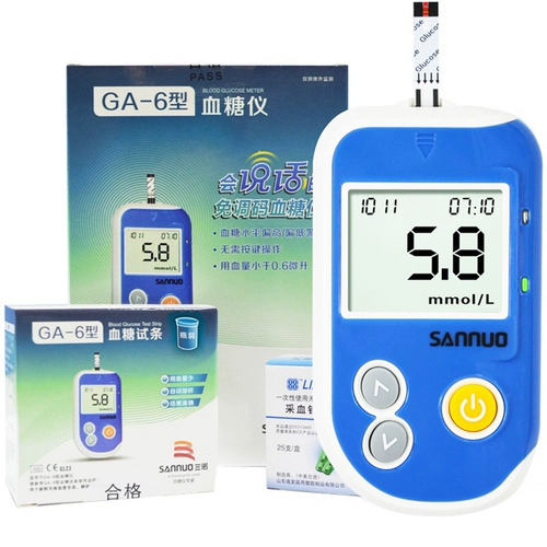 三诺 GA-6 Инструмент по сахару в крови в крови.