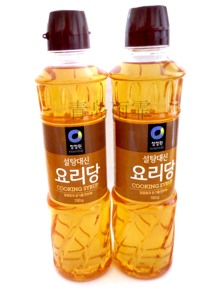 South Korea imported syrup Qingjingyuan brand cooking sugar syrup, stir-frying vegetables with sugar syrup instead of sugar 700