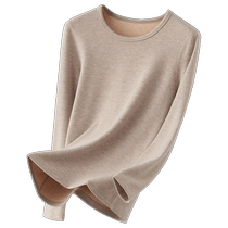 Middle-aged and elderly womens wool mothers autumn clothes and long trousers suit womens base layer German velvet thermal thermal underwear cotton sweater winter