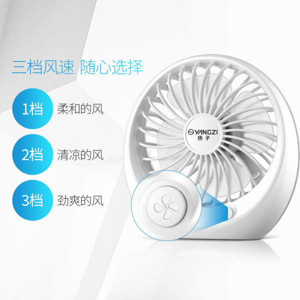 扬子 迷你USB静音可充电风扇 优惠券折后¥14.9包邮(¥29.9-15) 扬子 迷你USB静音可充电风扇 优惠券折后¥14.9包邮(¥29.9-15)