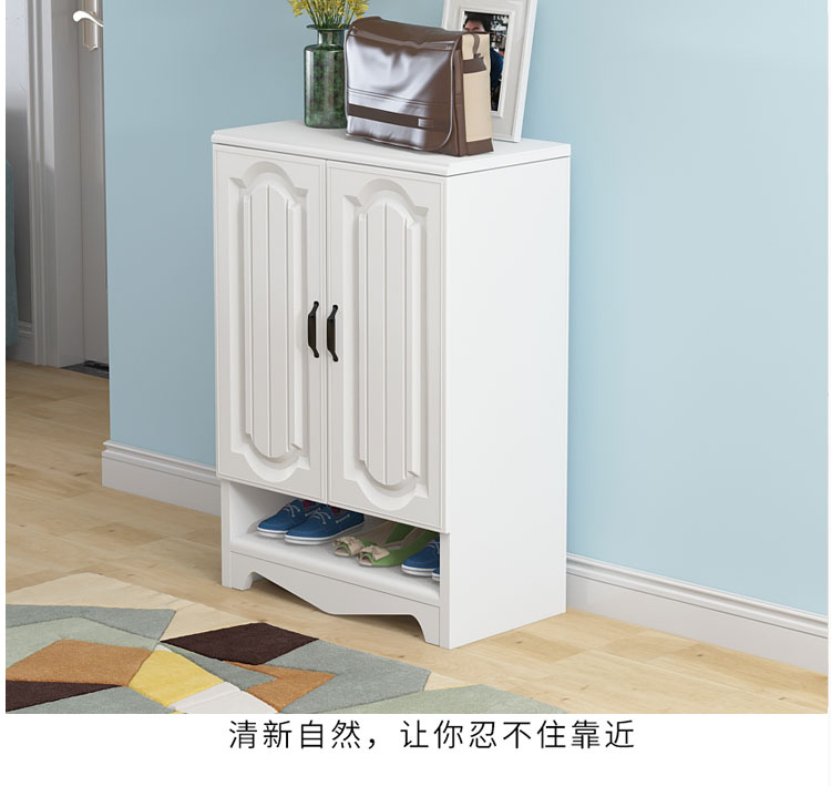 tiết kiệm không gian giày đơn giản và hiện đại nhà sống ban công phòng lưu trữ tủ lưu trữ bằng gỗ hộ công suất lớn Lối Nội - Buồng tủ quần áo nhỏ