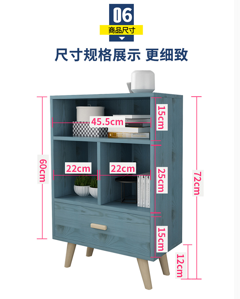 Giá sách đơn giản đơn giản hiện đại kệ sàn bàn tủ sinh viên sáng tạo lưới tủ kết hợp miễn phí tủ sách - Kệ kệ đựng túi xách