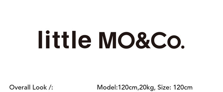 платье little moco童装夏装儿童裙子女童假两件短袖连衣裙洋气女中大童 mo&co.