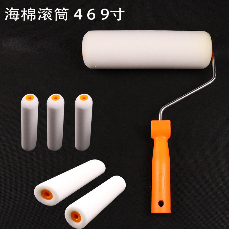 Sponge roller brush 49 inch paint latex paint brush polyurethane high-density water-based wood paint paint brush tool