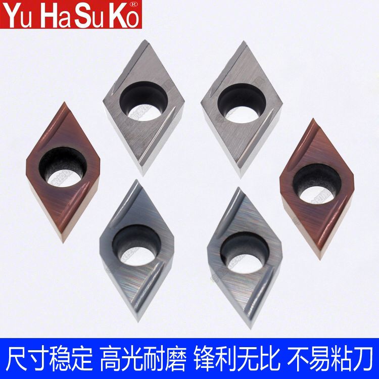 CNC outer circle walking machine precision turning blade 55 degrees diamond stainless steel turning blade DCGT11T302R-U