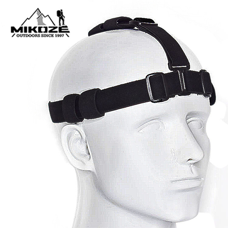 MIKOZE dive headlamp with loose strap multi-functional high elasticity adjustable rope general-purpose strong light flashlight