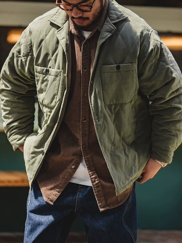 Японская ретро бархатная куртка, зимний пуховик, свободный крой