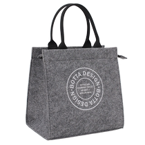 High Face Value Lunch Bag Felt Lunch Box Bag Aluminum Foil Insulation Bag Lunch Bag Fashion Office Worker With Rice Handbag