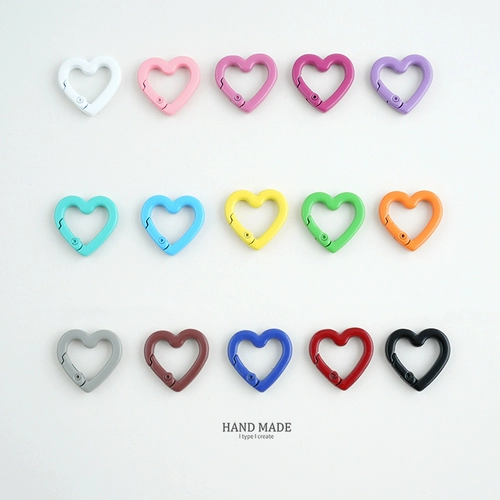 Ins love open 𫔭 Невесная пружинная катушка Candy Color Color Color Cart
