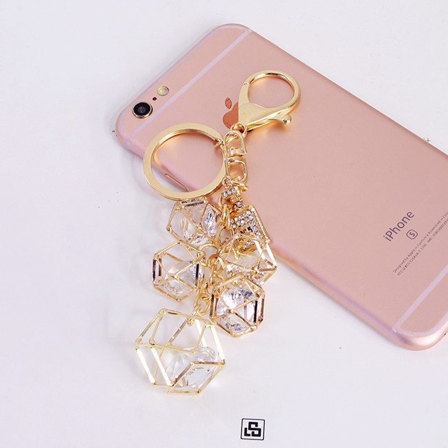 Rhinestone Keychain Variations