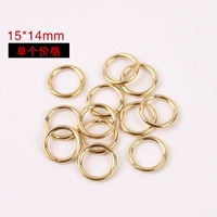 Golden 15*14 закрытого кольца сингл [F821