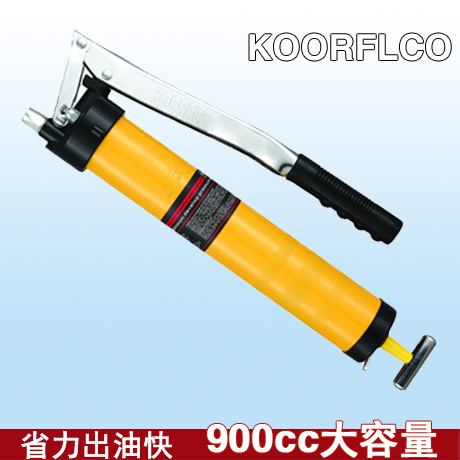 Fuyu butter gun manual large capacity 900 foreign trade spring high pressure single - rod yellow injection gun FY-031