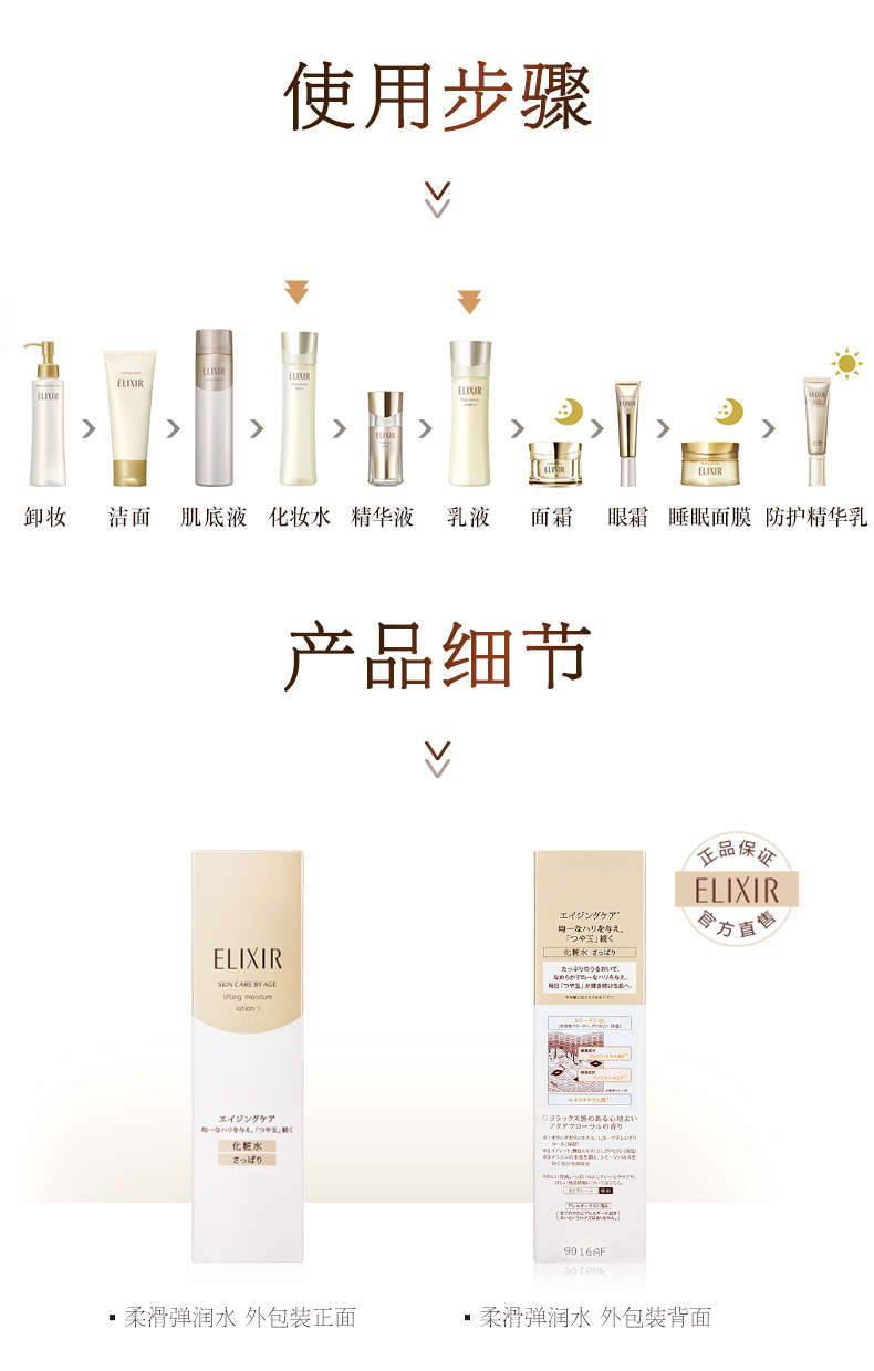 资生堂旗下 怡丽丝尔 优悦活颜水乳套装 图10