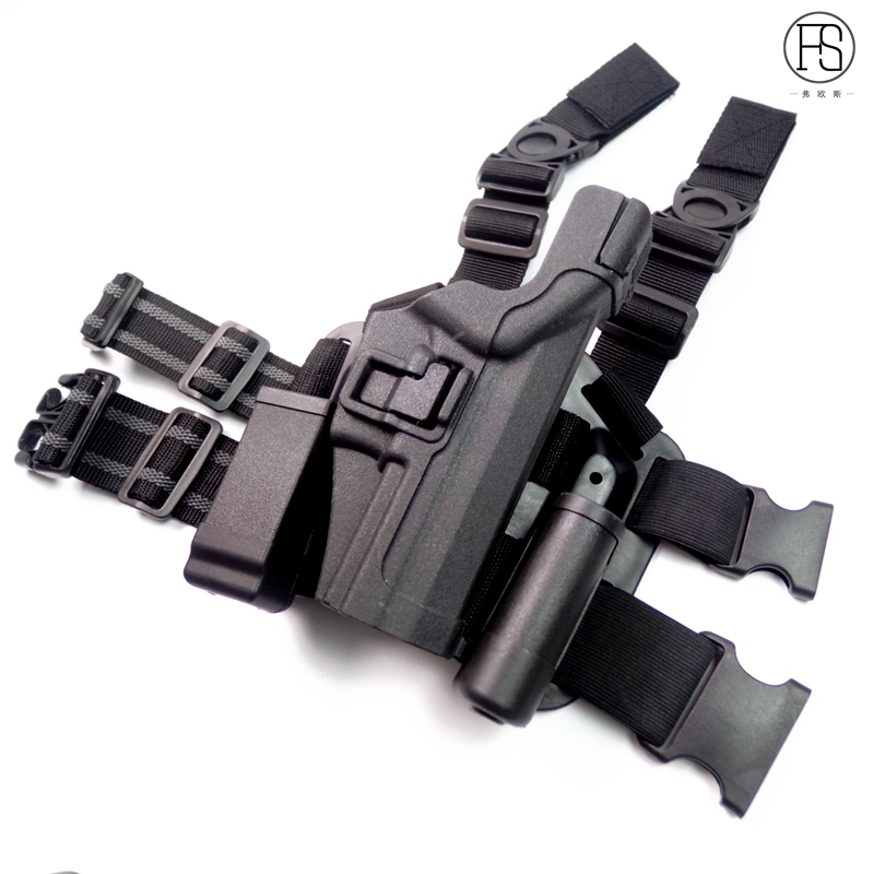 Lv3 Movie Prop H k USP Pistol Holster Toy Gun Holster Waist Quick Pull Under Hanging Pistol Leg Cover