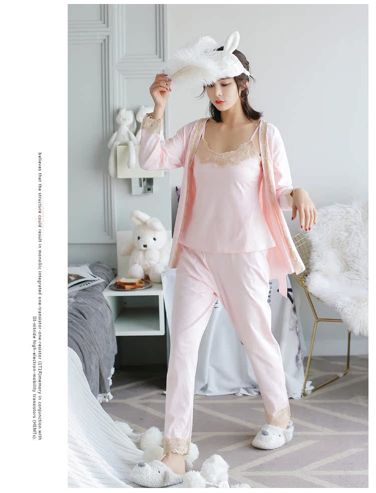 Pyjama pour femme TING ZI SHA en Coton à manches longues - Ref 2995515 Image 15