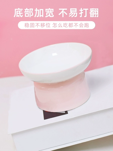Кошачья чаша керамическая салат миска бассейн кошачий бассейн кошка кошка зерно рис Радируй большие домашние животные пьют миску для воды миска миска
