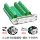 Yulu DB44 phích cắm không hàn đầu nam đầu nữ 3 hàng Đầu không hàn 44 chân D-SUB44 lõi P bảng thiết bị đầu cuối chuyển giao