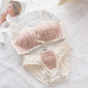 Bra-phong cách quây đồ lót không trượt womens mùa hè vòng thép miễn mỏng tụ tập để điều chỉnh phong cách kẻ sọc đẹp trở lại áo ngực.