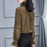 Весенняя элитная рубашка, коллекция 2023, в западном стиле