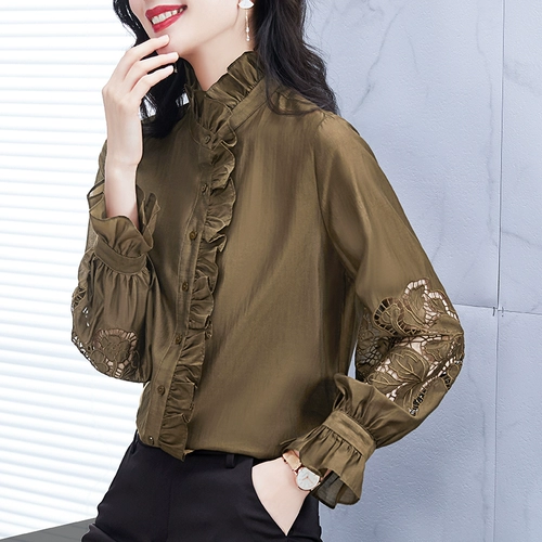 Весенняя элитная рубашка, коллекция 2023, в западном стиле