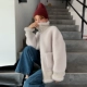 Lông cừu tổng hợp lông một hạt lớn nhung ngắn đầu máy lông thú 2019 áo mới ngắn - Faux Fur