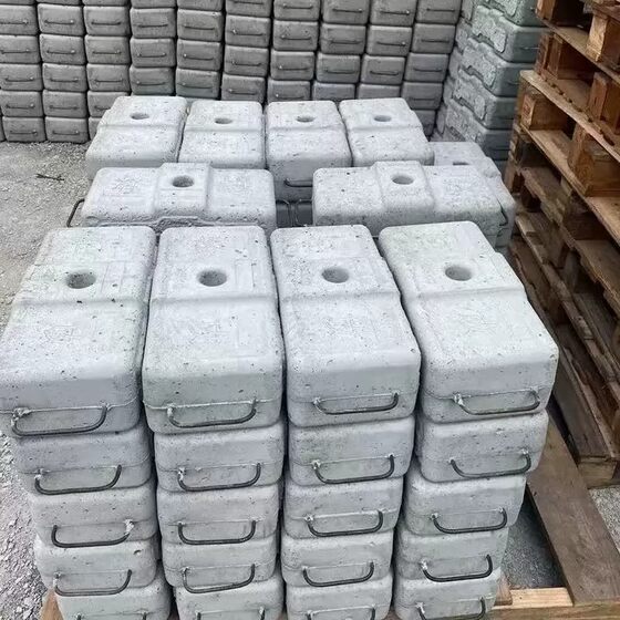 Shandong 25kg Cement Weight Blocks, Plastic Hanging Basket Weights, Ship Ballast Weights, Concrete Blocks, Stage Truss Weights