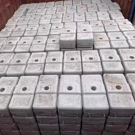 Anhui 25kg Hanging Basket Counterweight Cement Weight Blocks High-Strength Concrete Blocks Lift Machine Elevator Truss Counterweight Blocks