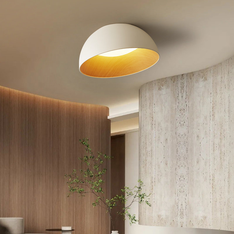 Japanese-style bedroom ceiling lamp retro medieval homestay restaurant lamp wabi sabi style creative personality art aisle study lamp