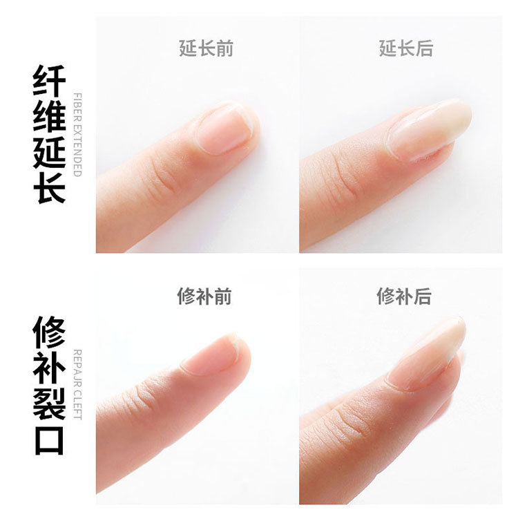 Mới net móng tay nghệ thuật mở rộng nghệ thuật miễn phí khay giấy mở rộng gia cố nứt lụa siêu mỏng sợi tơ DIY - Công cụ Nail máy hơ sơn gel