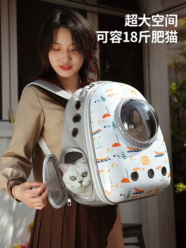 Портативный вместительный и большой космический дышащий рюкзак для выхода на улицу, ранец