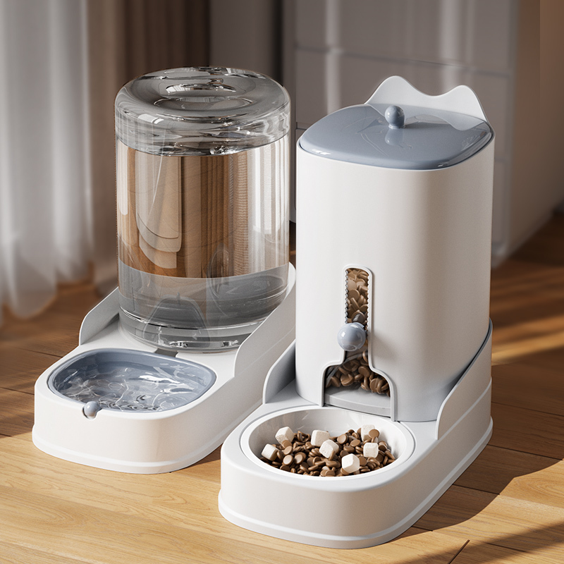 Cat Water Dispenser, Automatic Pet Feeder, Dog Water Feeder, Drinking Water Device, Flowing Non-Electric Water Bowl Supplies